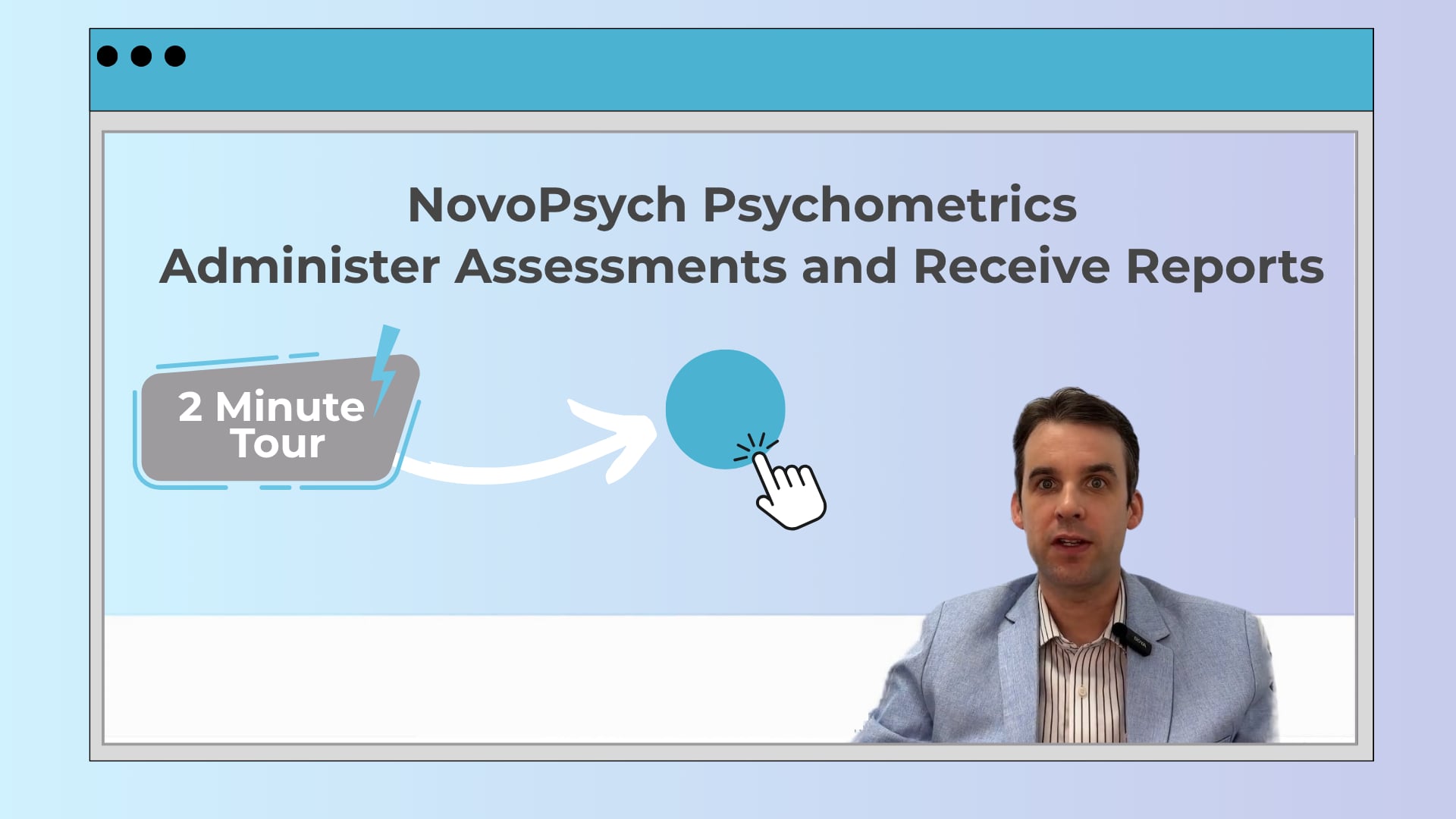 NovoPsych psychometrics platform 2-minute walkthrough