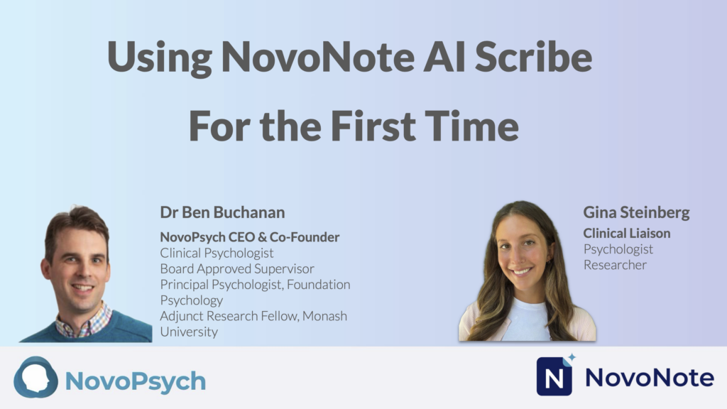 Diapositivas del seminario web: Cómo utilizar NovoNote por primera vez